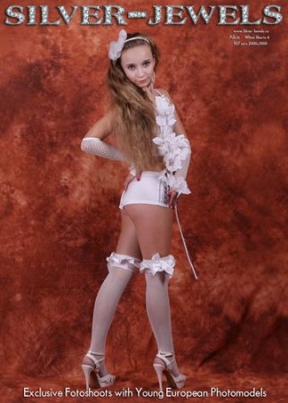 Silver-Jewels Alice - White Shorts 4